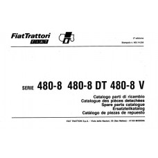 Fiat 480-8 - 480-8DT - 480-8V Parts Manual